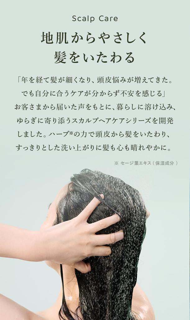 N organic scalp hair care series (chant reset)