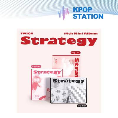 (+shop Gift) TWICE - 14th Mini Album [STRATEGY] [Random Version]