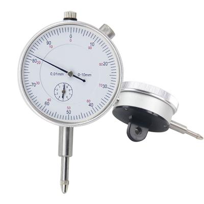 Range 0~10mm Accuracy 0.01mm Dial Indicator Measuring Gauge High Precision Instrument Tool