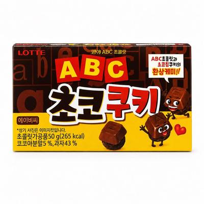 Lotte ABC Biscuits au Chocolat 50g