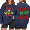 Women's Casual Fashion Long Sleeve Christmas Printed Round Neck Sweatshirt Top
