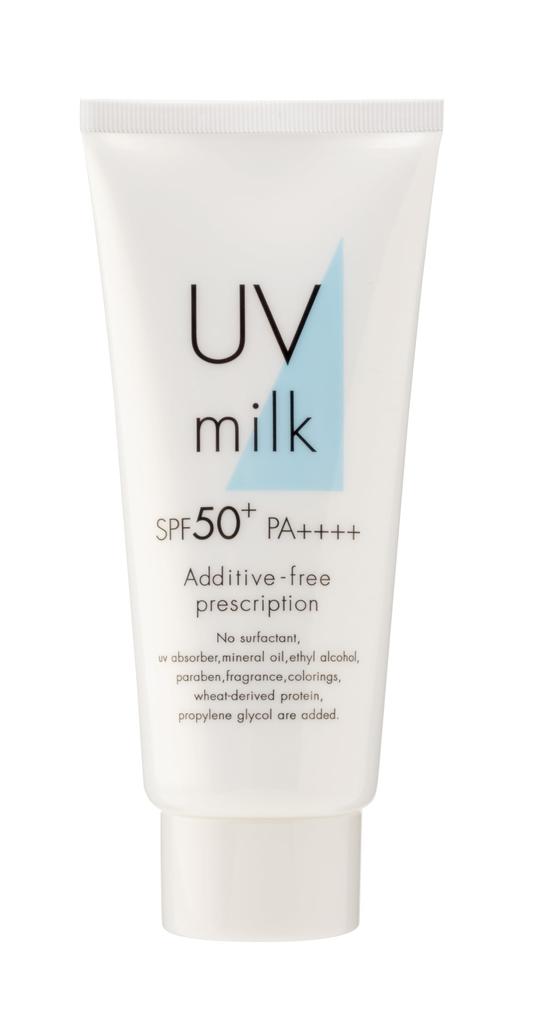 Nippon Chouzai NC Protect UV50 UV Milk 80g for sensitive long UVA SPF50+ PA++++ Additive-free formula, skin, waterproof, compatible, non-chemical