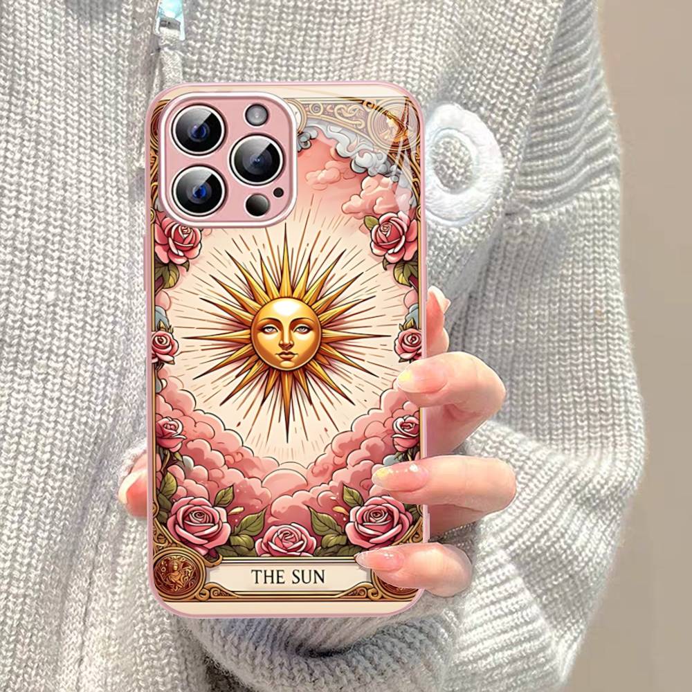 

Divination Tools T-tarot Cards For IPhone 14 13 12 Mini 11 Pro XS Max X XR 14 Plus Tempered Glass Cover iphone 12 pro