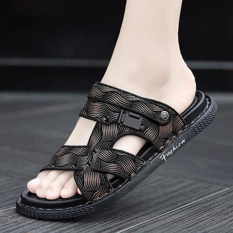 Platform Male Slipper Soft Sabot Beach 2025 Style Summer Slides Sale Cheap Shoes Liquidation Adult Comfortable Eva Men's Shoe