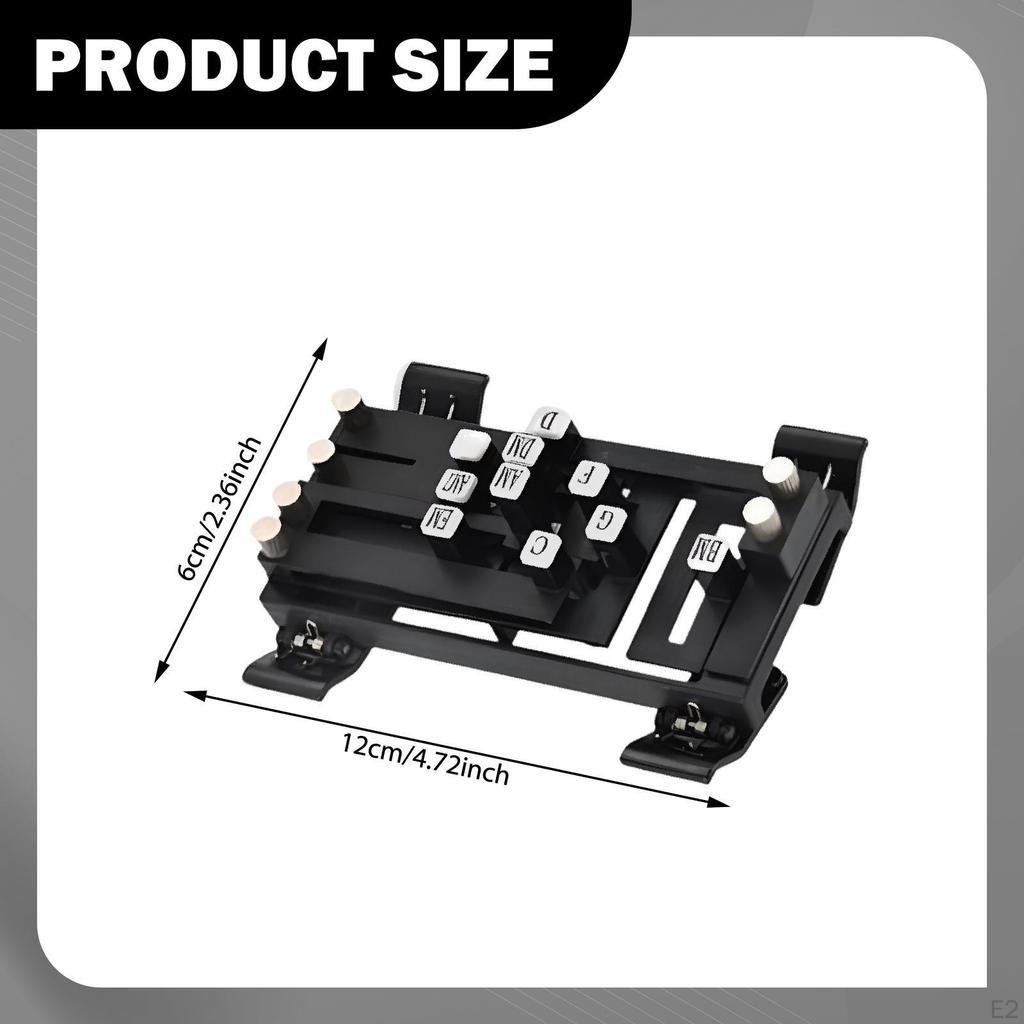 Gitaarhulp Akkoorden Training Assistent Leermiddel Vervanging Onderwijs Oefening voor Vrouwen