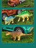 Dinosaur Truck Toy Storage & Transport Set with Alloy Car for Kids