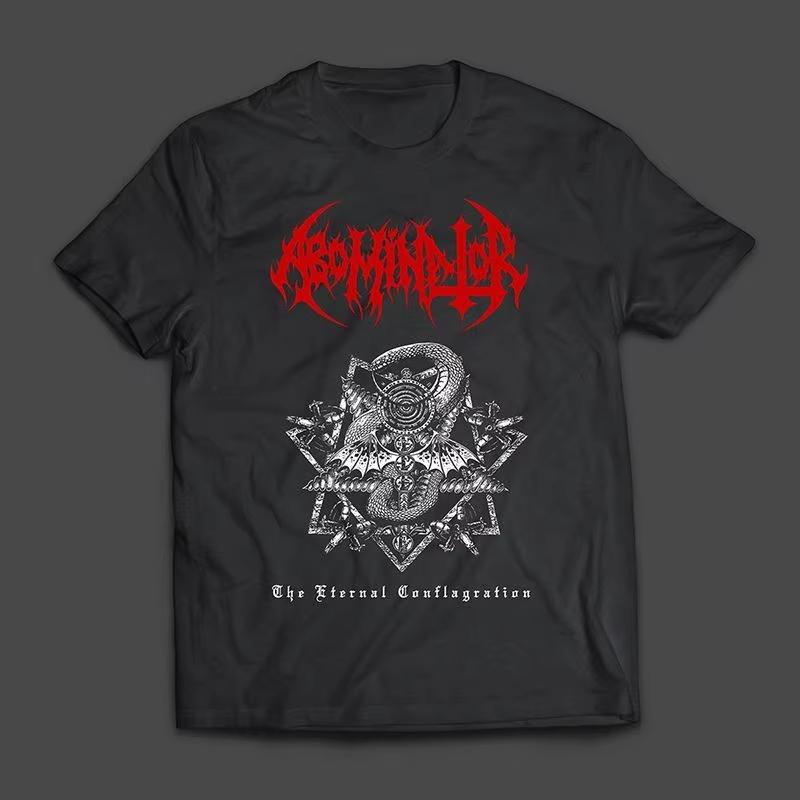 

2025 Summer Dissection Anatomy Band Printed Cotton Men s and Women s T-shirts High-quality Short Sleeved T-shirts L