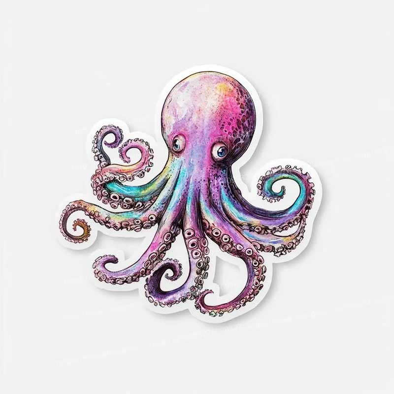 Octopus Tentacle Car Sticker Vinyl Decal Waterproof Rear Window Motorcycle Camper Bumper Truck Laptop Decoration Y210