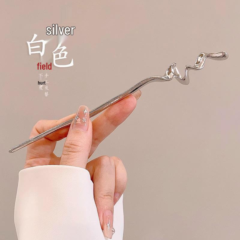 Современная заколка для волос из сплава в китайском стиле для женщин - Высококлассный, нишевый дизайн