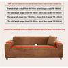 Winter Plush Sofa Cover Protector Full Coverage Elastic Slipcovers Non Slip European Style Thickened Sofa Protector