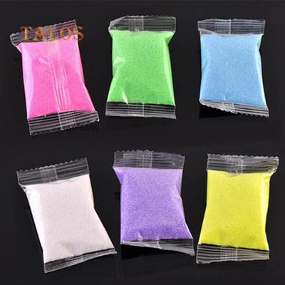1 Bag Colorful Quartz Sand Miniature Tank Aquarium Bonsai Pot Fairy Garden Decor Accessories