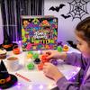 Halloween Advent Calendar 13 Days,Spooky Squishy Slow Rise Stress Relief Countdown Gift Box for Halloween Party Favors