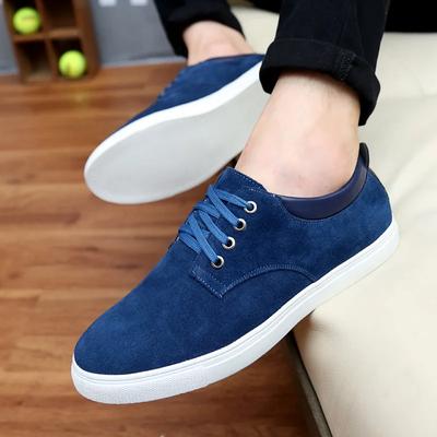2026 Spring Street Zapatos para Hombre Estilo Británico Nuevo Moda Versátiles Zapatos de Lona Deportivos Casuales de Fondo Plano para Exteriores Antideslizantes