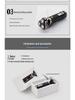 Rechargeable 3-in-1 Waterproof Electric Shaver: Beard Trimmer, Hair Clipper & Nose Trimmer Set