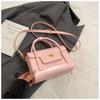 Hand carry simple high-end small square bag spring and summer new fashion shoulder bag trend casual messenger bag