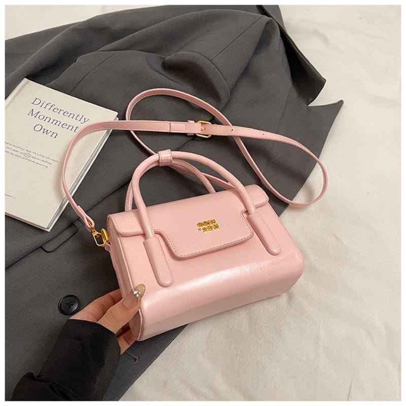 Hand carry simple high-end small square bag spring and summer new fashion shoulder bag trend casual messenger bag