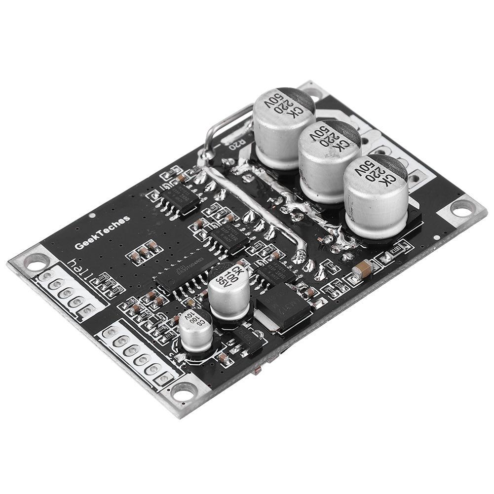 pour petits moteurs et grands moteurs carte de commande Hall BLDC LJ Contrôleur de moteur sans balais SALUTUYA DC 12V-36V 15A 500W