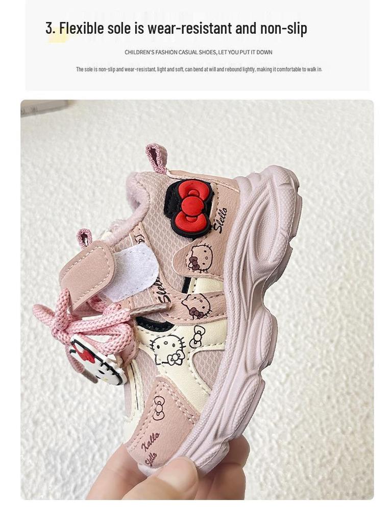Herbst/Winter 2025 Kleinkind Plus Samt Sportschuhe für Jungen & Mädchen