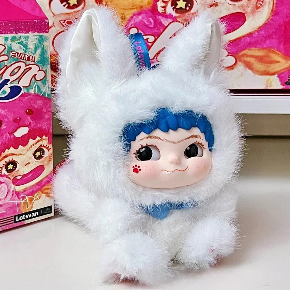 Wakuku V1 V2 Blind Box Fox & Bunny Trick Or Treat Series Vinyl Doll Suprise Bag Keychain Trendy Toy Mystery Box Gifts