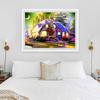 New 5D DIY Diamond Painting Houses Diamond Embroidery Scenery Cross Stitch Full Round Drill Crafts Art Home Decor Gift