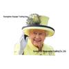 3D Funny Celebrity Rear Window Car Sticker: Queen Elizabeth & Pope Francis Illusion
