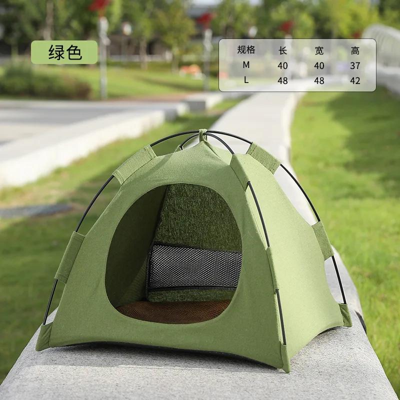 Pet Nest Tent Four Seasons Universal Cat House Closed Removable and Washable Outdoor Waterproof Pet Cat Summer Tent