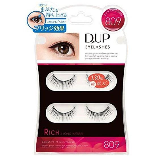 D-Up Eyelash RICH 809 (2 pairs)