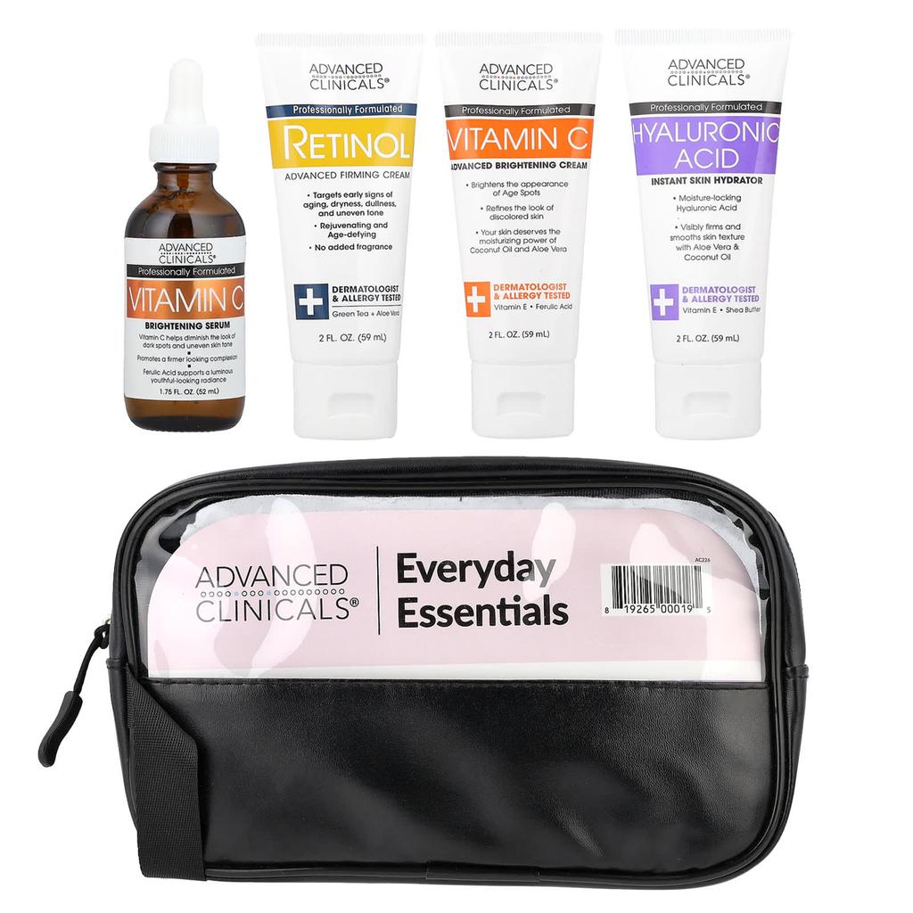 iHerb Exclusive, Everyday Essential Beauty Bag, 5 Piece Set