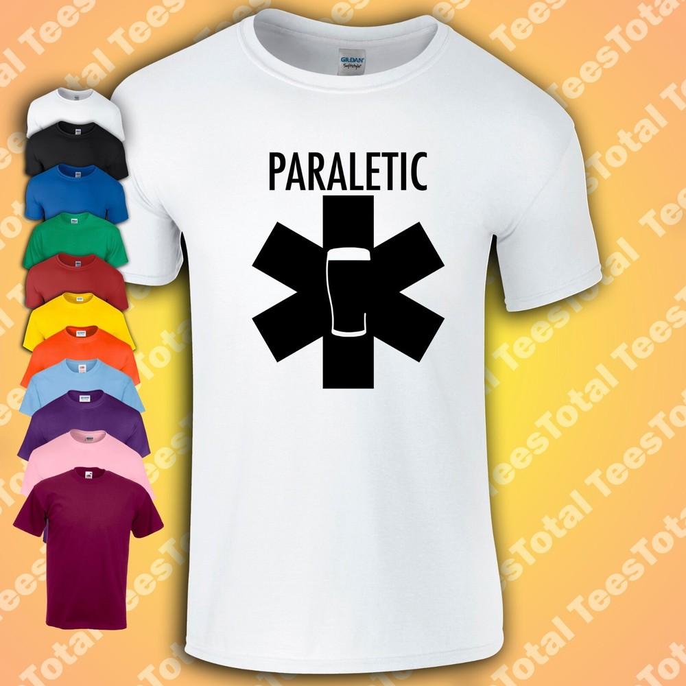 

Paraletic Paralytic T-Shirt | Funny | Beer | Sesh | Stag 4XL