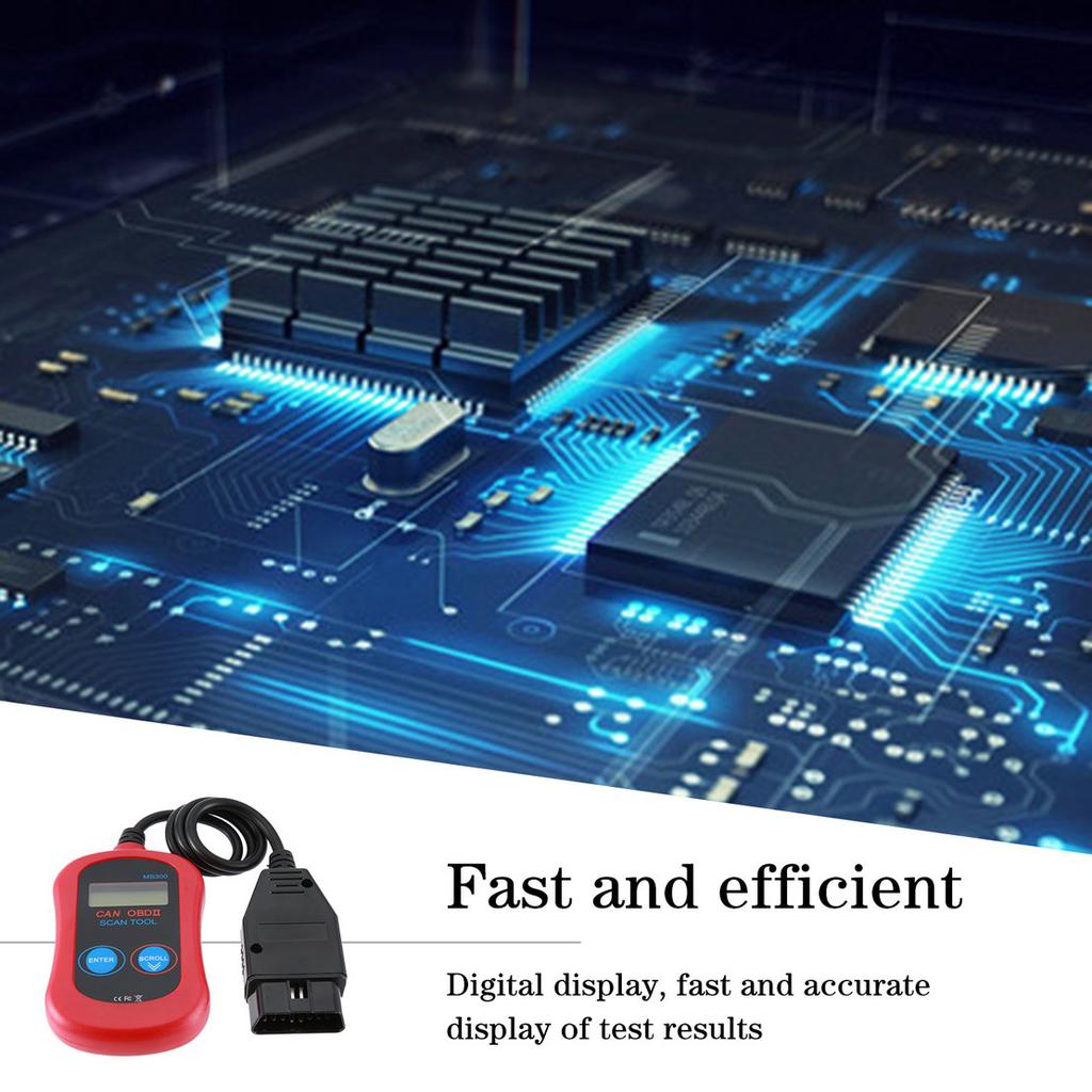 MaxiScan MS300 CAN Diagnostic Scan Tool for OBDII Vehicles uygun ...