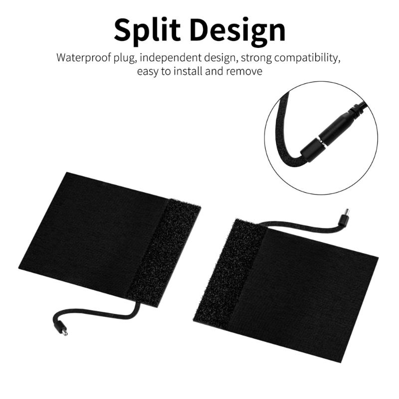 Motorcycle Heated Grips Handlebar Heating Film Warmer Kit for Motorcycle ATV