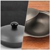 Iron Casserole Braised Chicken Rice Pot Cast Iron Stew Pot Non Stick Cooking Pan with Lid for Healthy Kitchen Cooking Yellow