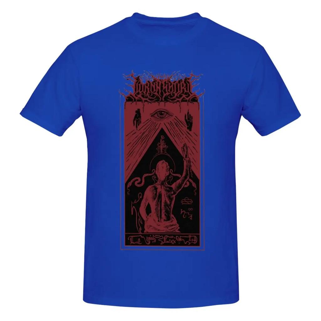 Summer Harajuku  Men's Lorna Shore Immortel Rock T Shirts Pure Cotton Clothing Fashion Short Sleeve Crew Neck Tee Shirt Big Size