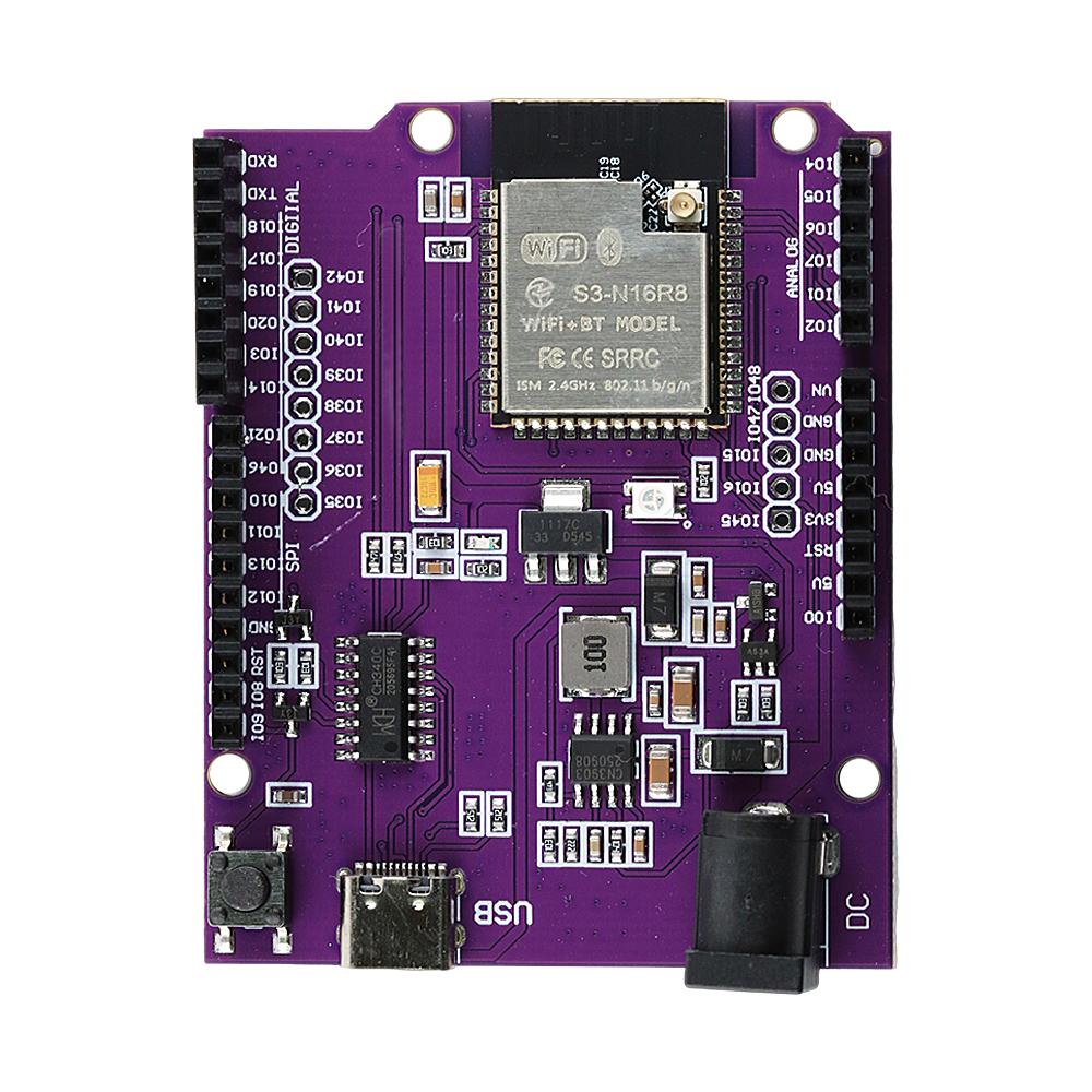 ESP32-S3 Development Expansion Board for Python IDE with ESP32 S3 N16R8 Wifi Module Multipurpose Connection Type-C