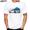 Silvia S14 S13 S15 Kouki Japanese Race Car T-shirt JDM Legend Tees Hip Hop Men Casual White Sho