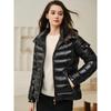 GIOVANNI VALENTINO Women's Hooded Short Goose Down Jacket