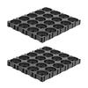 Portable Spacer Radiating Holder Household Electricity 4x5 Cell Lithium Battery Accessories for DIY 18650 Battery Pack