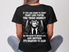 Fight Like A Third Monkey T-Shirt: Funny Inspirational Quote