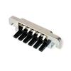 Guitar Bridges with Studs and Inserts Replacement 6 String Electric Guitar Bridge Vintage 6 Style Stopbar Tailpiece
