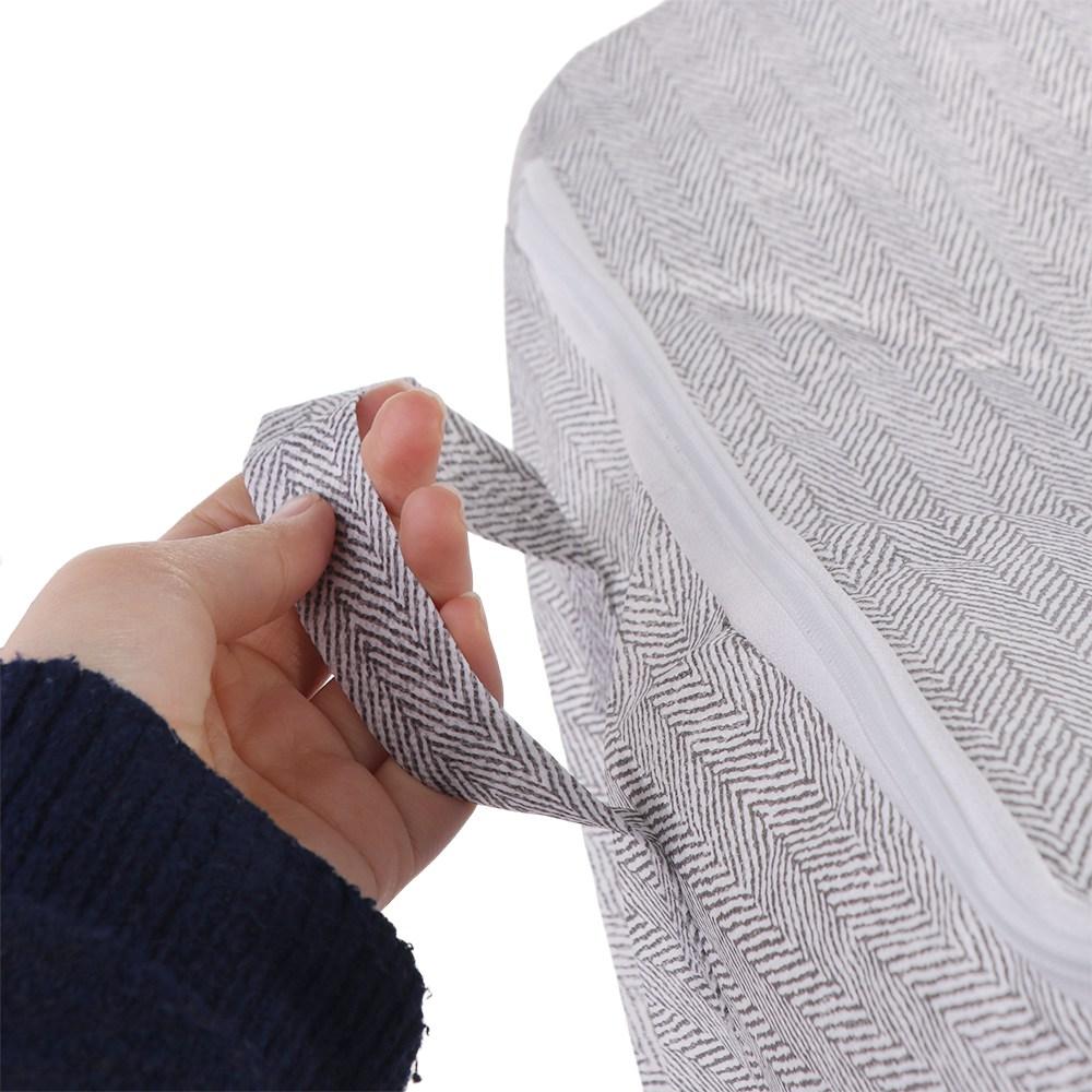 Non-Woven Wardrobe Storage Bag With Lids Quilt Organizer With Handle Quilt Storage Basket  Wardrobe
