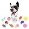 Hreaiaps 10 Pack Dog Toys, Squeaky Plush Chew Toys Set, Safe Durable Teething Fetch Throwing Toys for Puppies Small Medium Dogs, Washable (H01)