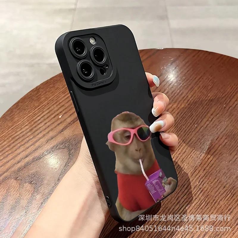 Trend Monkey for Apple 15 Mobile Phone Case Iphone12promax Set 14/13/11/XSMAX Pupil Eye 16