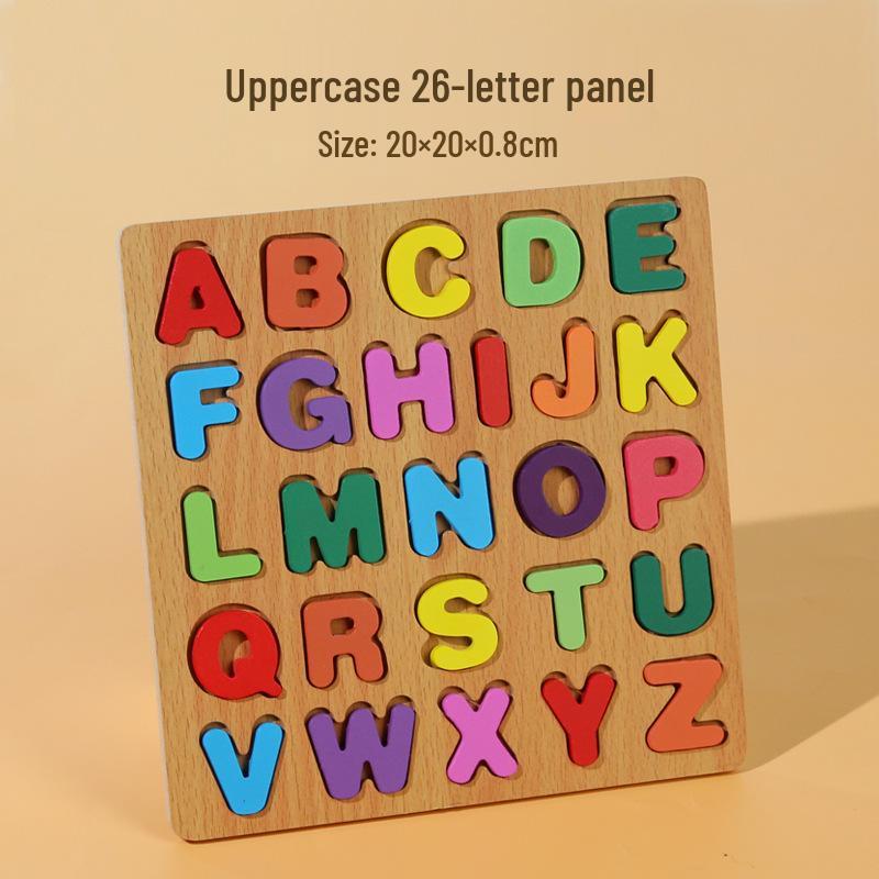 Montessori Geometric Shape Puzzle: Circle, Triangle, Square Board for Color Recognition and Matching