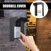 Ring Faceplate for Doorbell Large Ring Doorbell Accessories Waterproof and Weatherproof Precise Anti Glare Finish Long Lasting