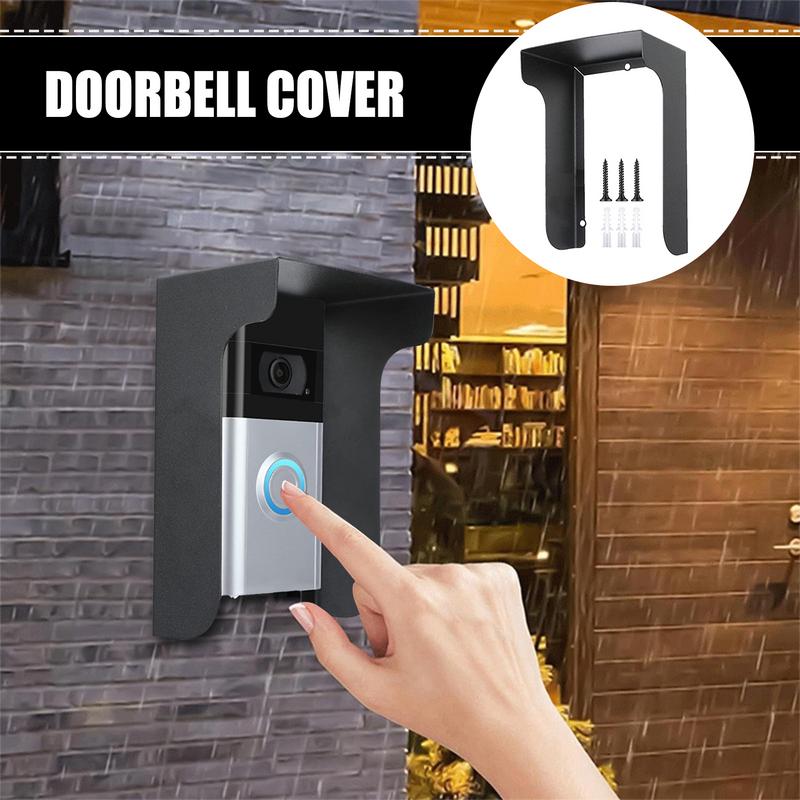 Ring Faceplate for Doorbell Large Ring Doorbell Accessories Waterproof and Weatherproof Precise Anti Glare Finish Long Lasting
