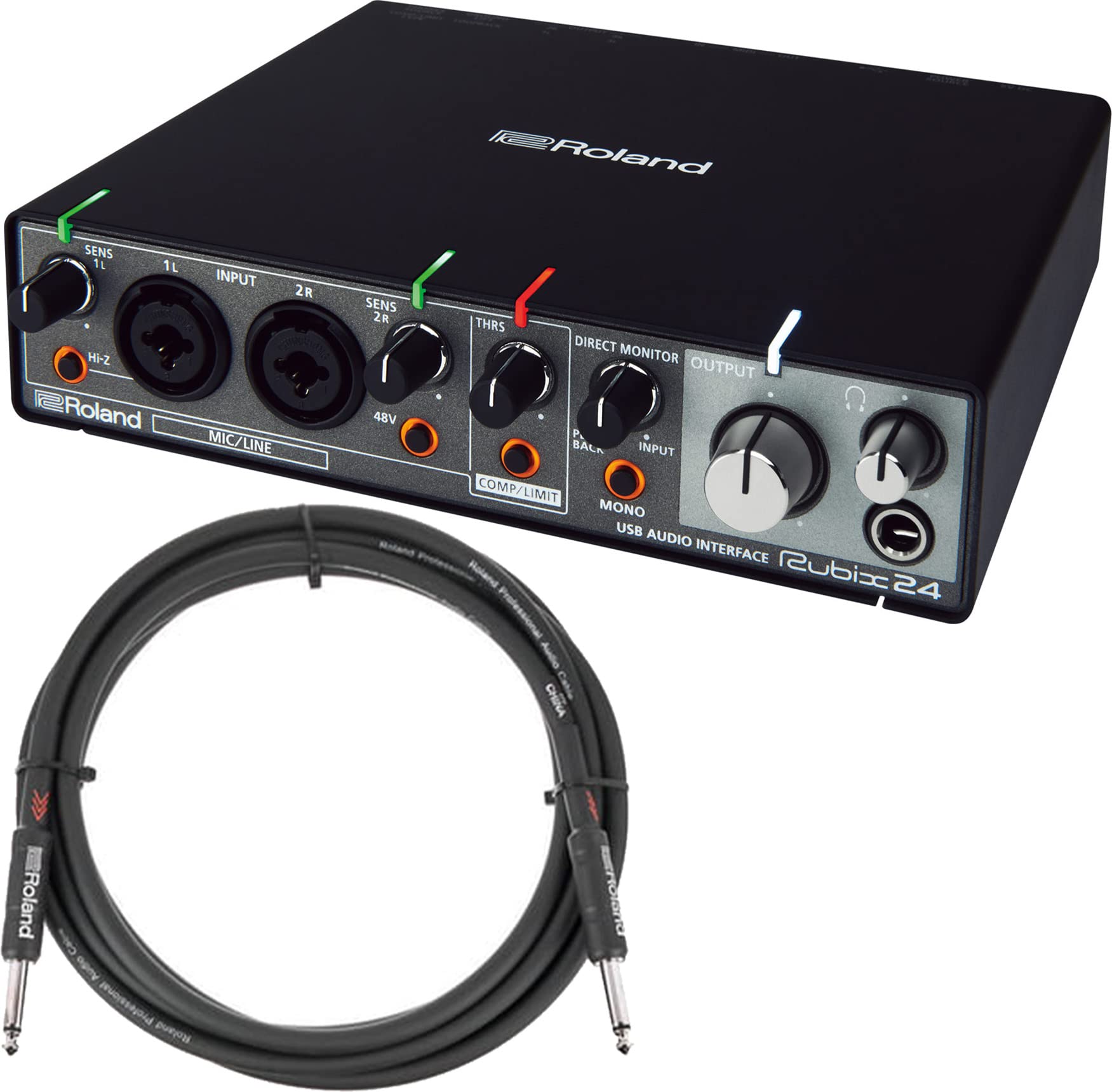 

Roland Rubix24 shock desktop XLR мониторные наушники / [Стартовый набор] Микрофон, ветрозащита, крепление, подставка, кабель,