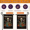 Halloween Ghost Hanging Flags Garden Flag Garden Flag  45x30cm Double Sided Yard Party Decoration (excluding Flagpole)