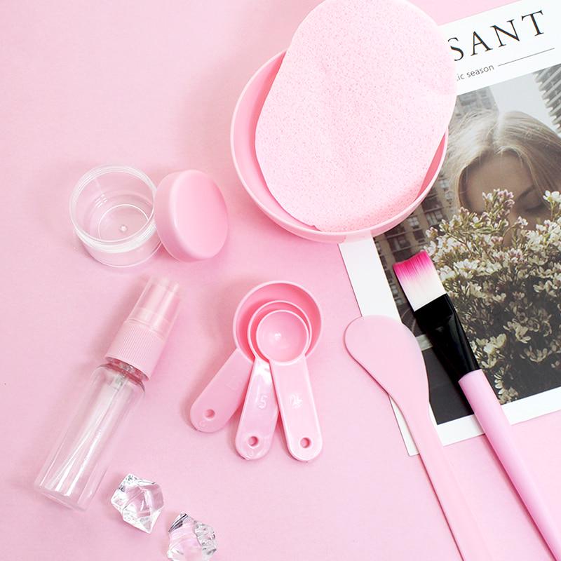 9 PCS Face Mask Bowl Brush Spoon Stick Beauty Make Up Set For Facial Mask Tools Makeup Tool Kits