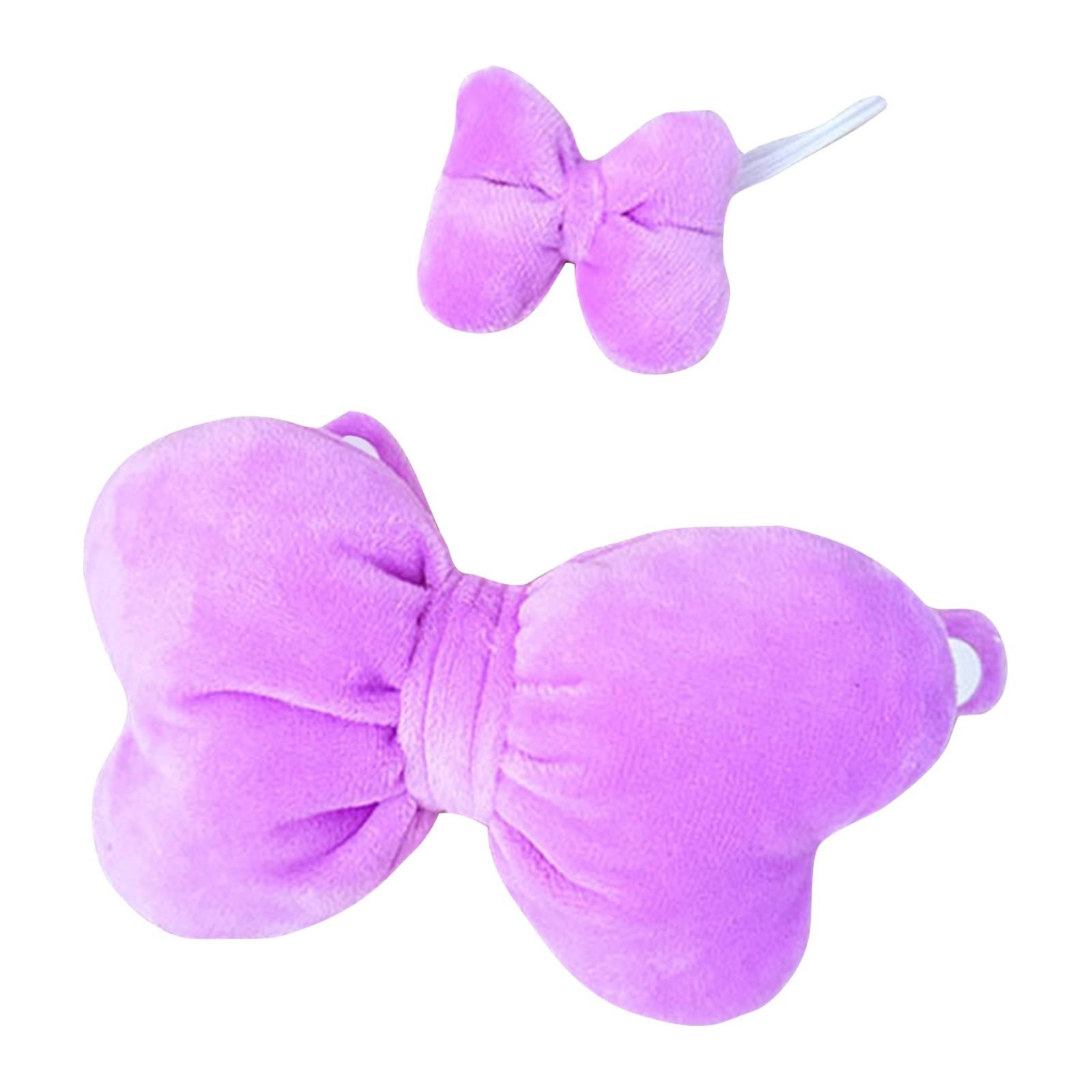 

Fashion Doll Top And Headband Handmade Clothing Accessories Miniature Clothing Costume 8 Inch Doll Child Gift. One Size фіолетовий