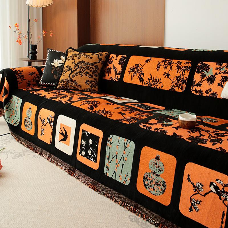 

Medieval sofa cover 2025 new model, a whole universal full cover, dust-proof and cat-proof sofa blanket, sofa towel 180*130cm